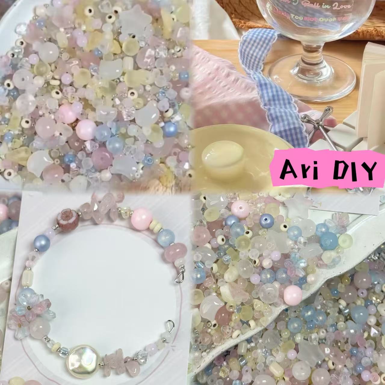 Ari DIY Limited- Soft Fusion /Top Level Seed Beads Color Combination- C51