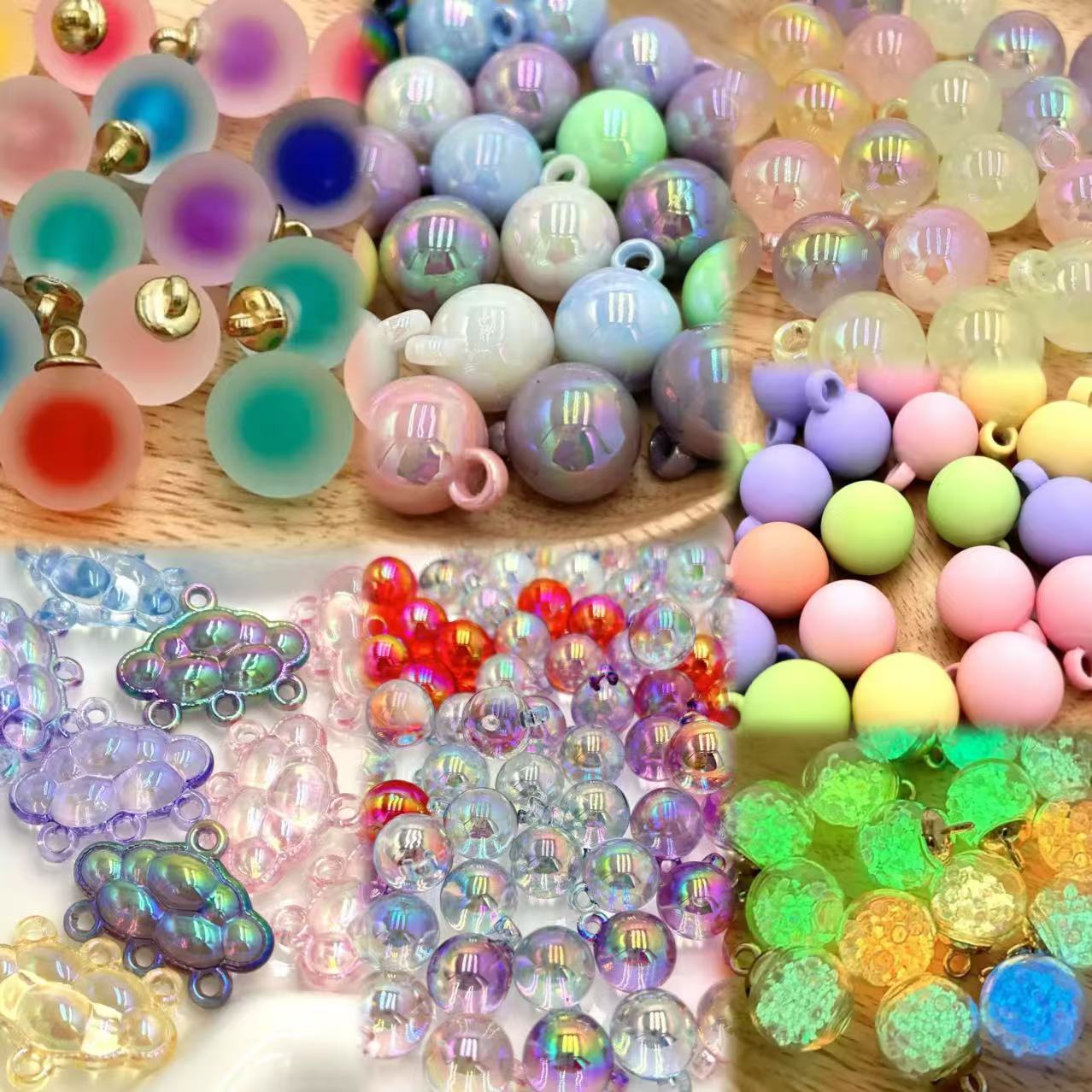 Ari DIY Mix Solid and Luminous Car Hanger Pendant Beads