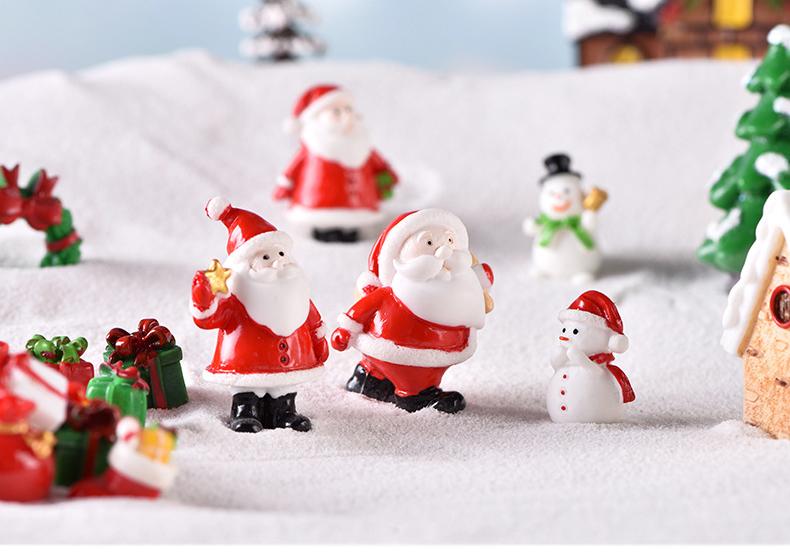 NEW HOT SALE Happy Santa Claus Figures-126(Rainbow)