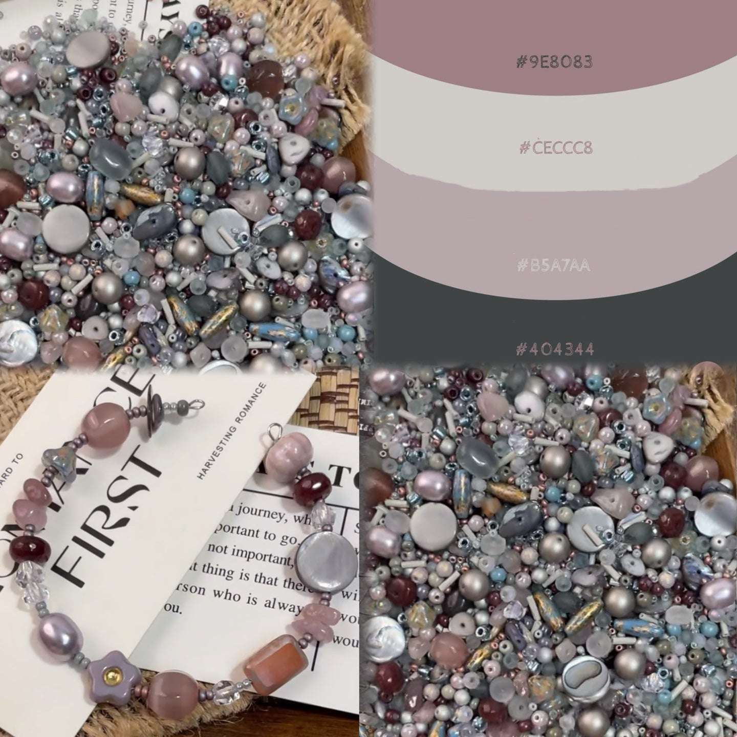 Ari DIY Limited- Fleeting Life /Top Level Seed Beads Color Combination-C69