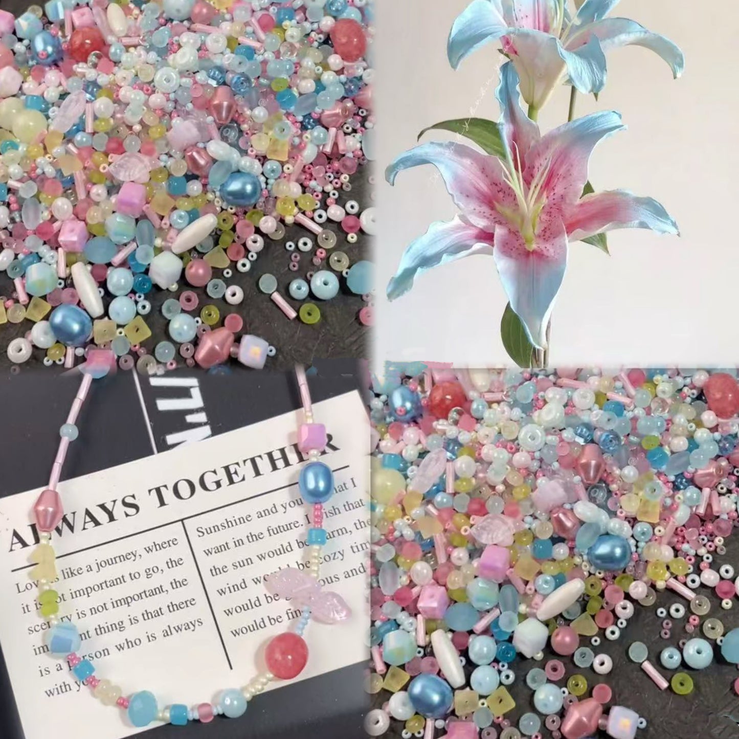 Ari DIY Limited- Blissful Lily-Top Level Seed Beads Color Combination-C61