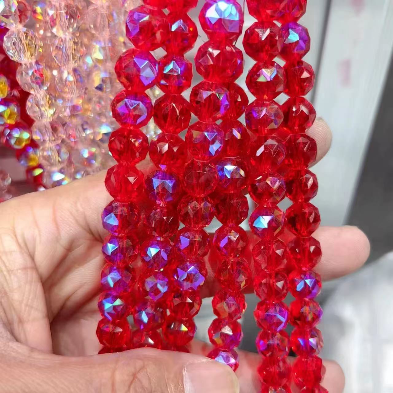 AriDIY Shining Crystal Glass Beads (Mix Hundreds Shapes) -A4š„Pendant Charm Gameš„