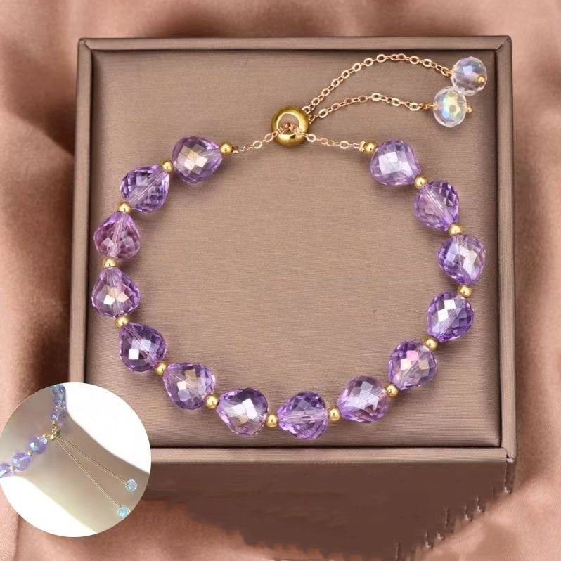 AriDIY Luxury Crystal Glass Bracelet - A22(Get All Different Style)š„Charm Gameš„