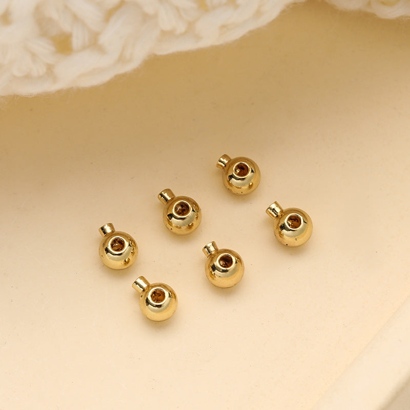 Top Level Jewelry Findings-18K Real Gold/Heavy Silver Coating/ Black Electrophoresis Plating with copper | Fade-Resistant, Superior Finish-D2ophoresis