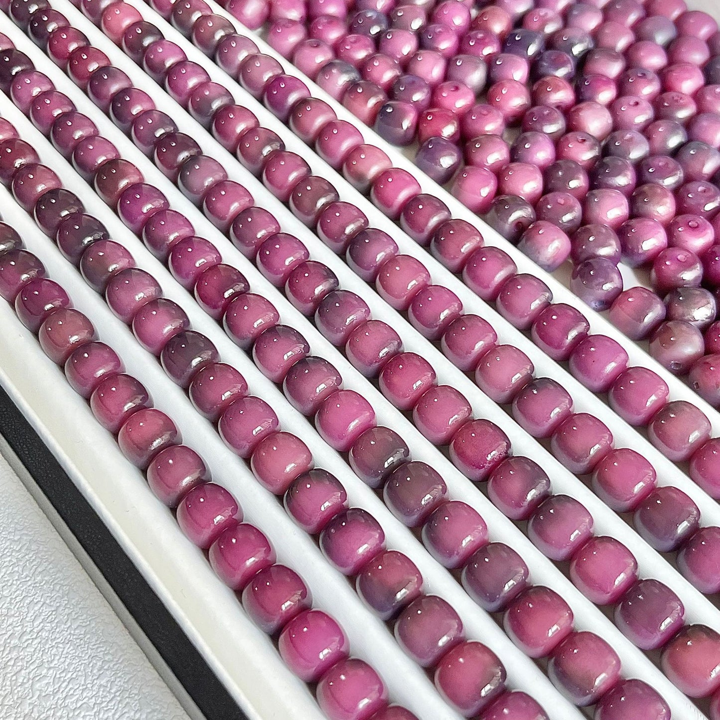 AriDIY 🌈Rainbow Game🌈 Natural Bodhi Beads(8-10pcs/bag) - R19