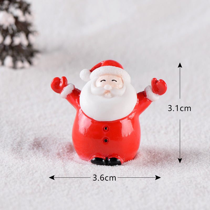 NEW HOT SALE Happy Santa Claus Figures-126(Rainbow)