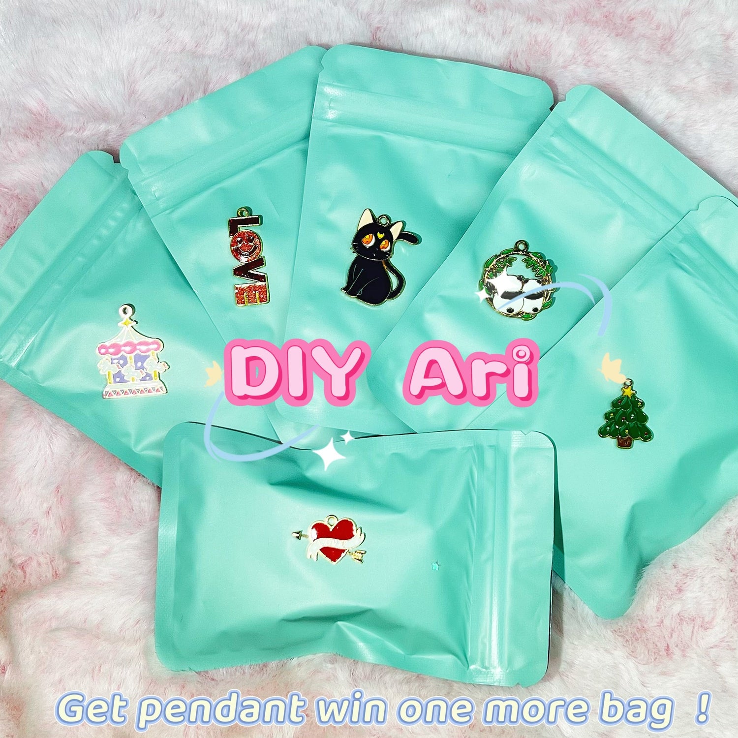 Blind Bag🍀Pendant Charm Game🍀-DIY Beads