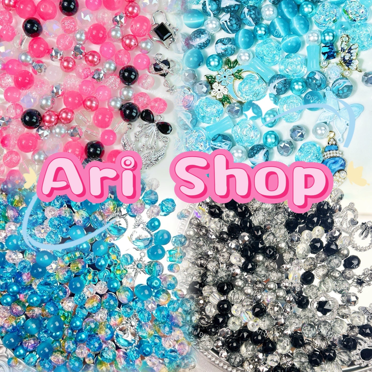10mm/ 8mm Bead Ari Mix Color Series