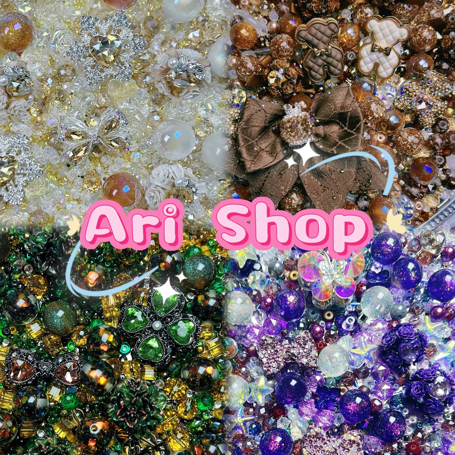 Phone-chain DIY Mix Beads (2mm to 20mm Beads)