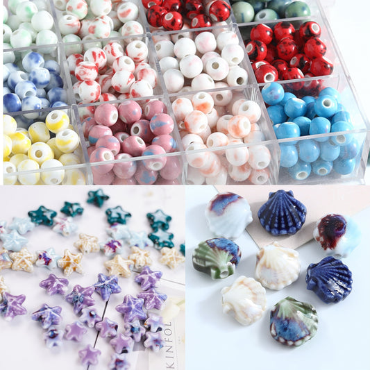 AriDIY DIY Mix Ceramic Beads- A17🔥Charm Game🔥