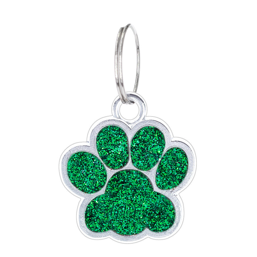 AriDIY Dog Footprint Pet Pendant-A32（Rainbow）