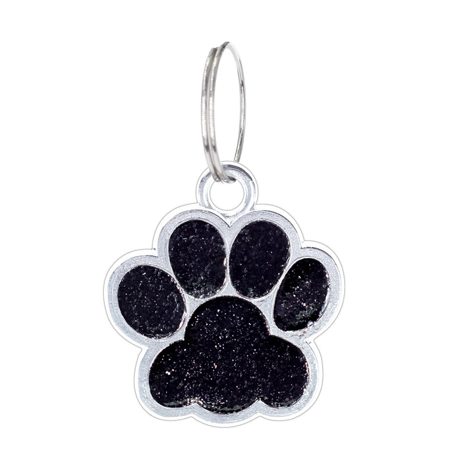AriDIY Dog Footprint Pet Pendant-A32（Rainbow）