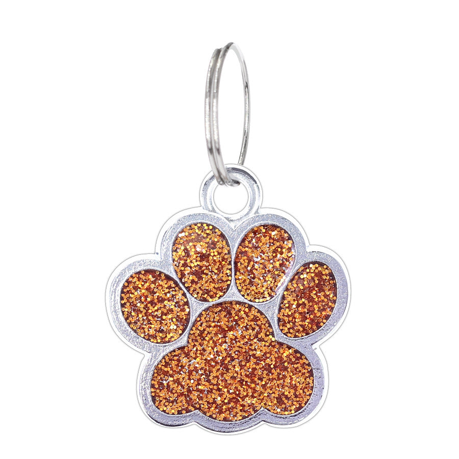 AriDIY Dog Footprint Pet Pendant-A32（Rainbow）