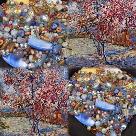 Ari DIY Limited- Under the Peach Tree  /Top Level Seed Beads Color Combination- C49