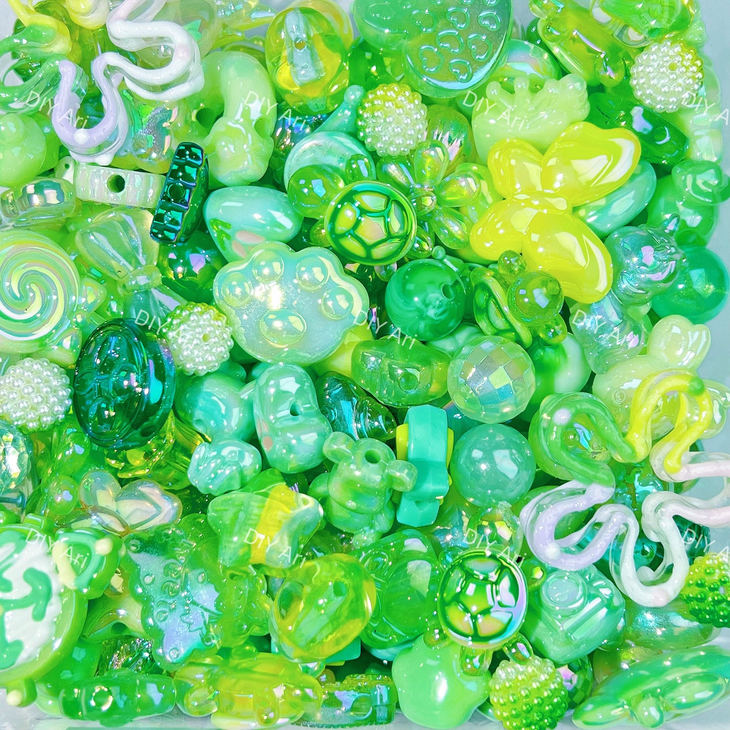 🔥BOGO🔥CLEARENCE🔥Acrylic Beads (Pick by Color)-S25