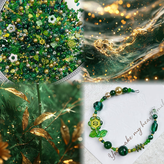 Ari DIY Sunlit Forest（Top Level Seed Beads Color Combination- pack with box）