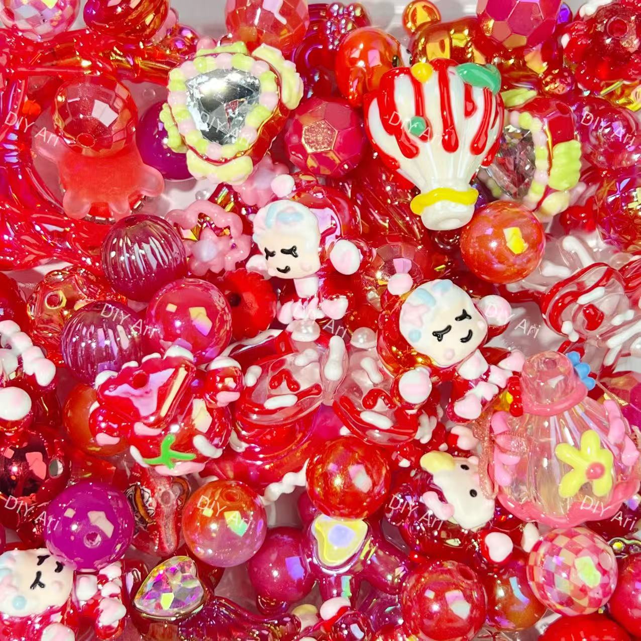 🔥BOGO🔥CLEARENCE🔥Acrylic Beads (Pick by Color)-S25