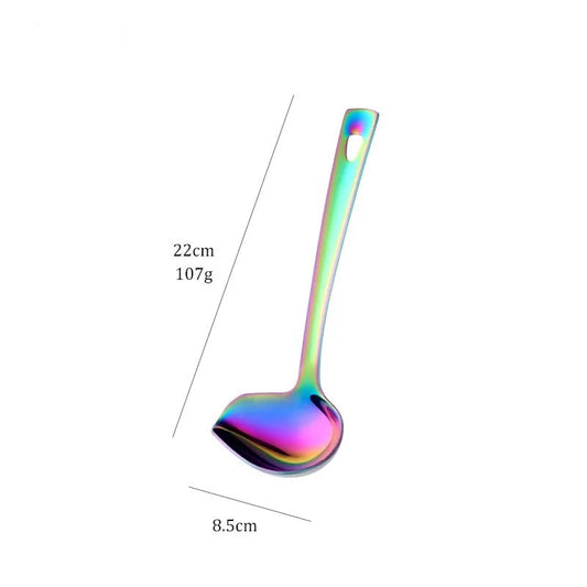 AriDIY 400 Stainless steel Spoon Food level
