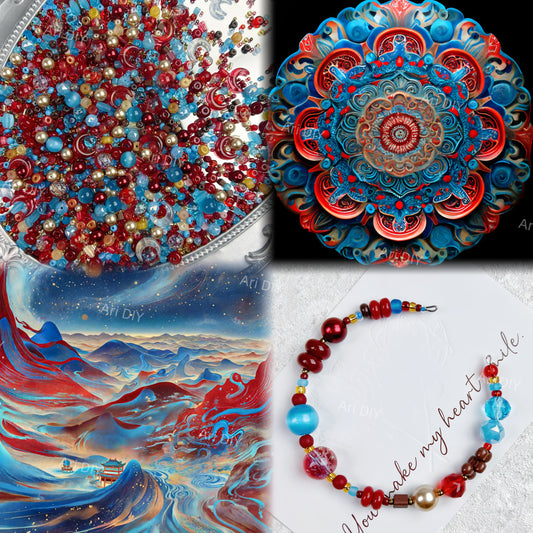 Ari DIY Timeless Tints（Top Level Seed Beads Color Combination- pack with box）