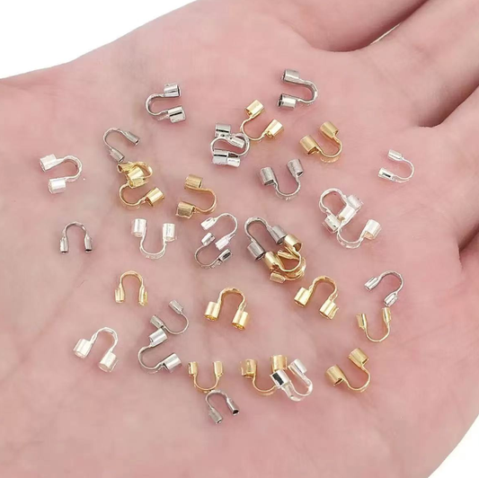 D1-018-U-shaped positioning tube（Golden/Silver/Dark silver）1bag=450pcs）