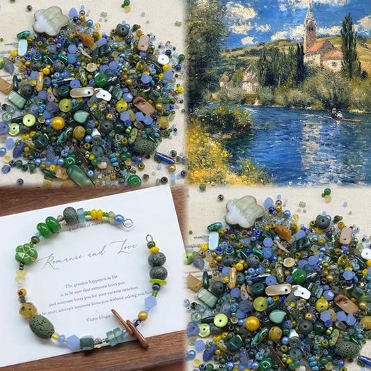 Ari DIY Limited- Impressionist Arts- Boating Time-last 1oz /Top Level Seed Beads Color Combination-C17（Last 1oz））