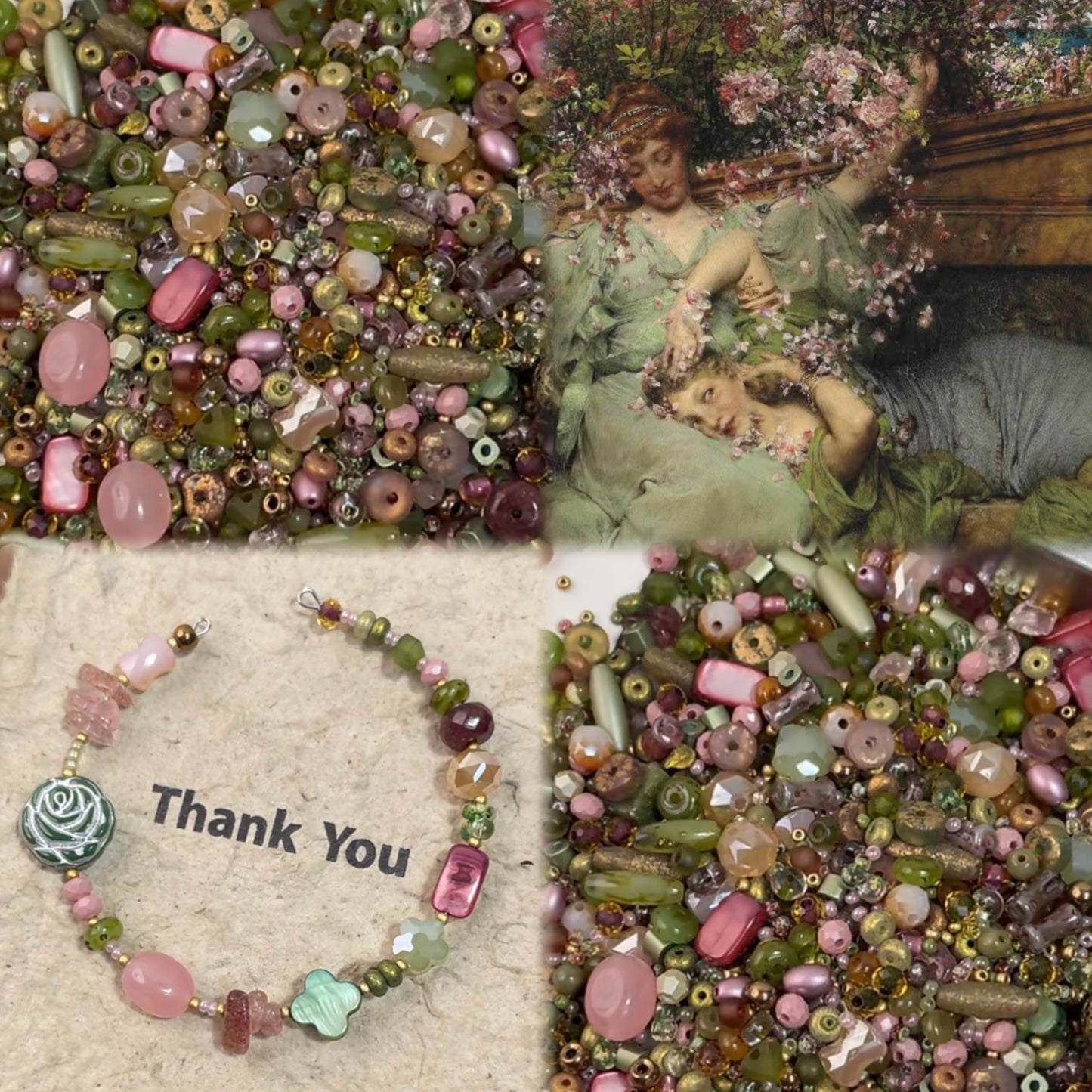 Ari DIY Limited-In the Rose Garden /（Top Level Seed Beads Color Combination- pack with box）-C34
