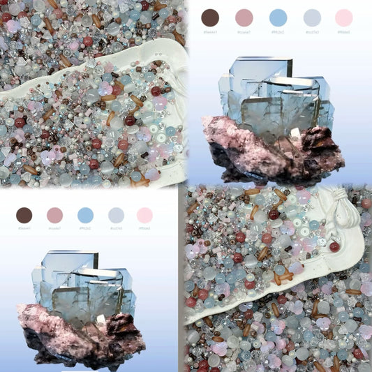 Ari DIY Limited-The Tesseract/Top Level Seed Beads Color Combination- C56