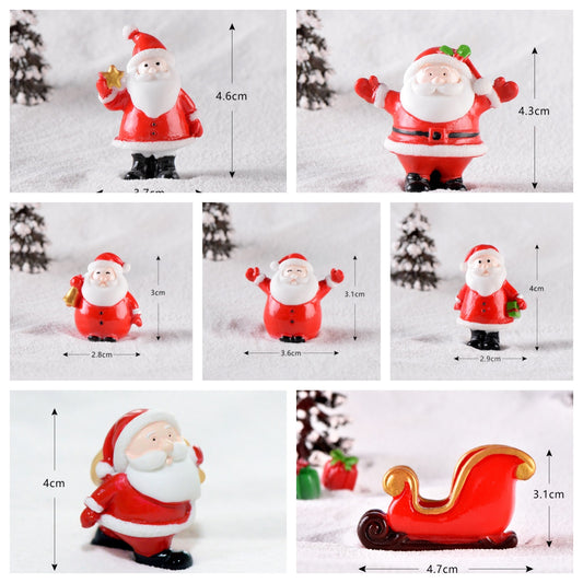 NEW HOT SALE Happy Santa Claus Figures-126（Rainbow）