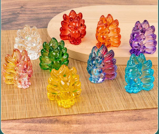 Durable Glass Crystal Nine Tails Fox-1.0(Pick on live)