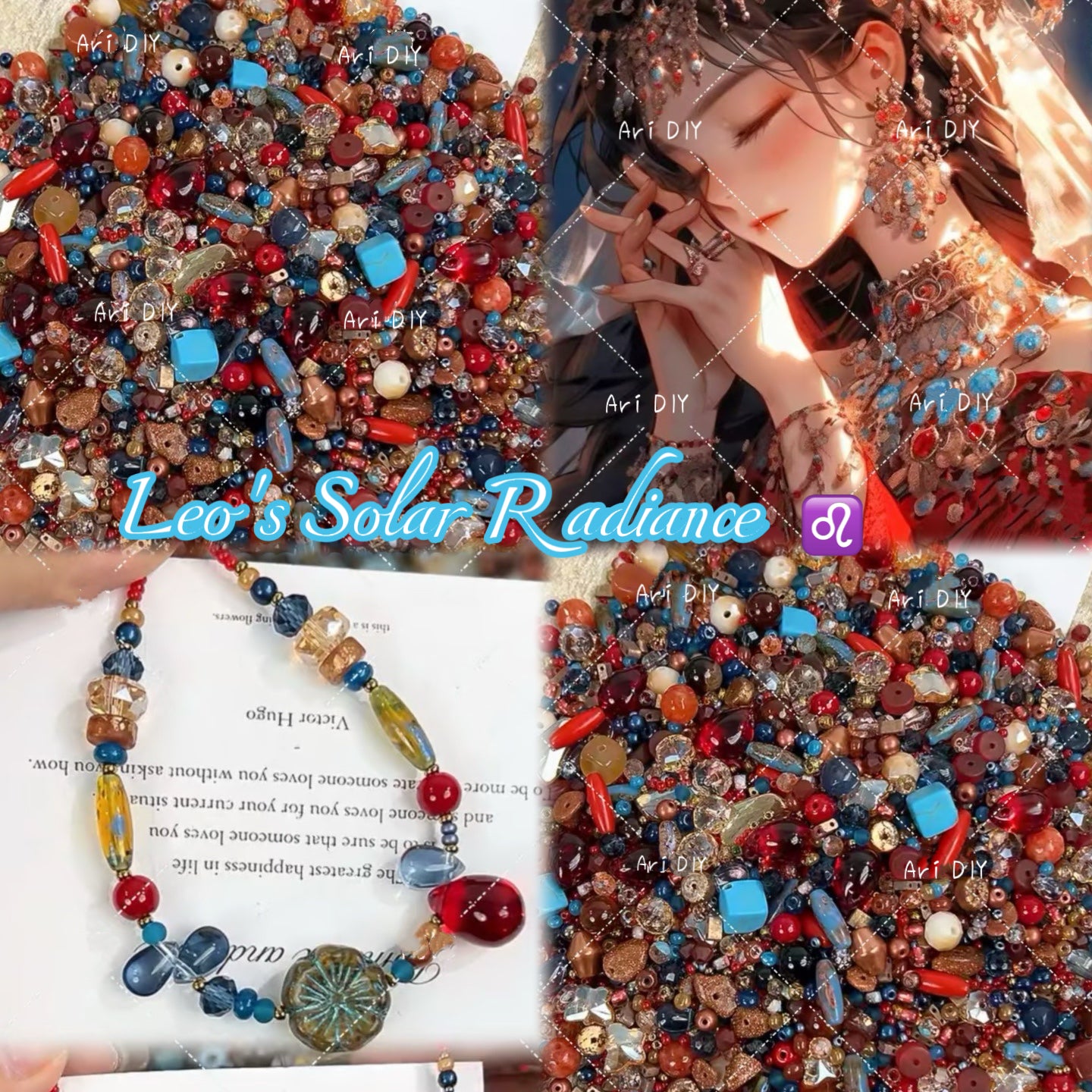 Ari DIY  Limited-The Zodiac Collection/ Top Level Seed Beads Color Combination