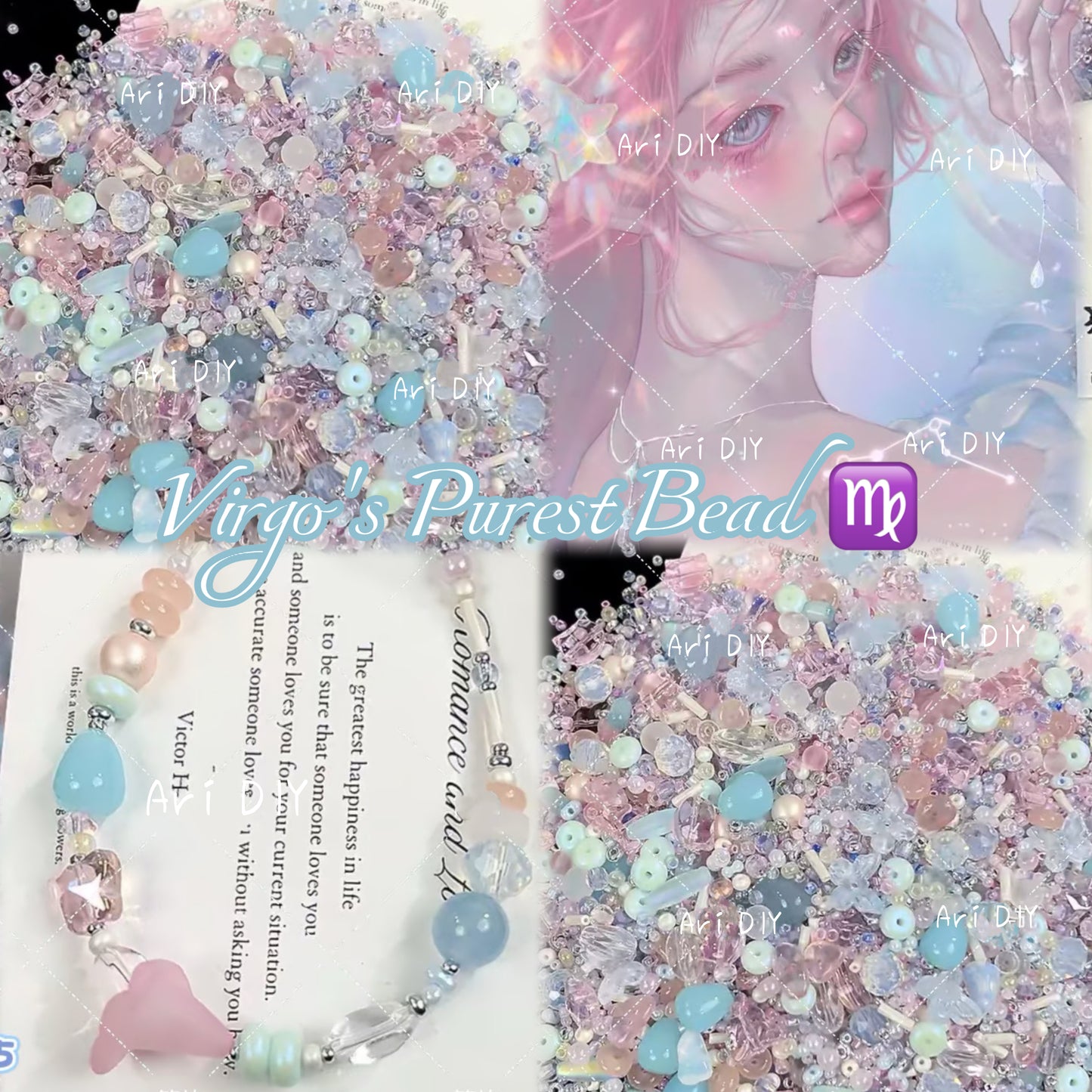 Ari DIY  Limited-The Zodiac Collection/ Top Level Seed Beads Color Combination