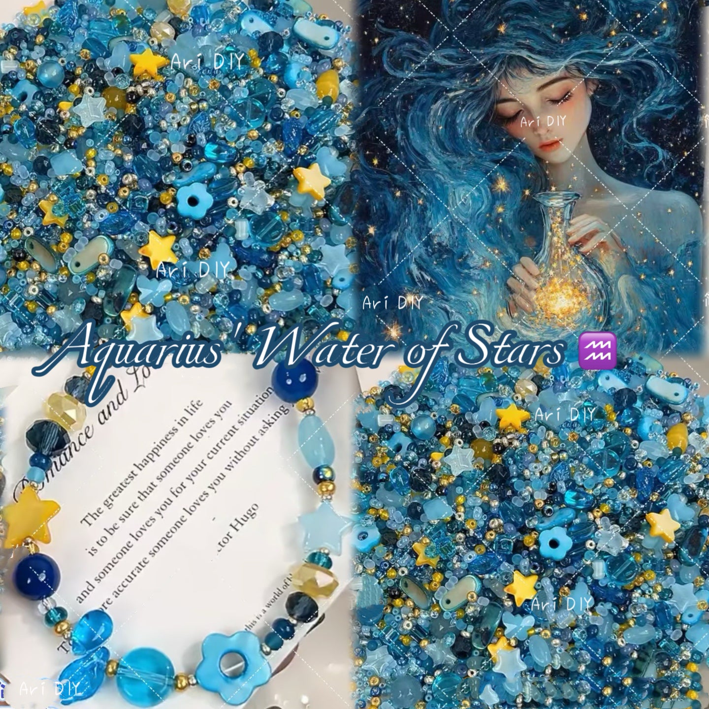 Ari DIY  Limited-The Zodiac Collection/ Top Level Seed Beads Color Combination