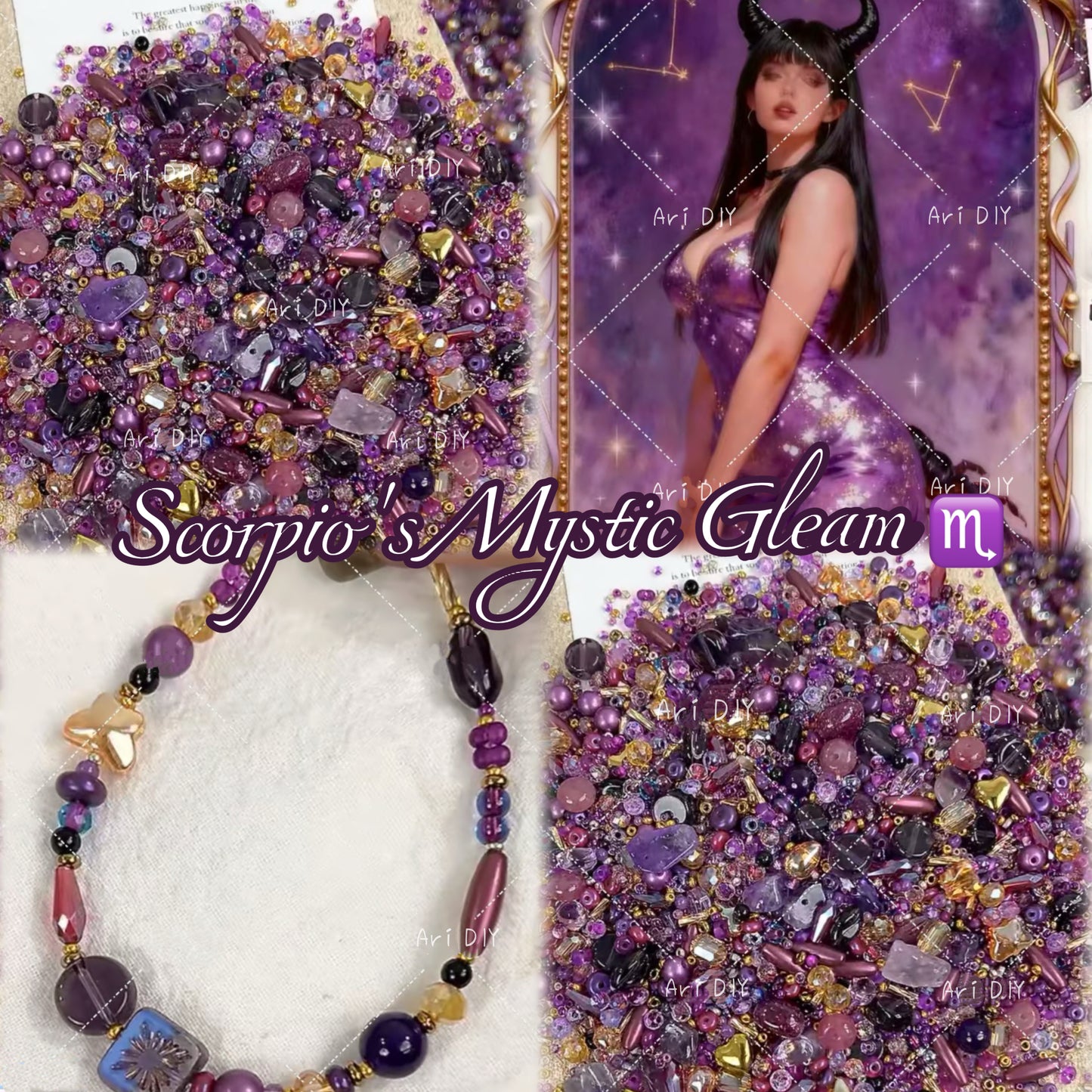 Ari DIY  Limited-The Zodiac Collection/ Top Level Seed Beads Color Combination