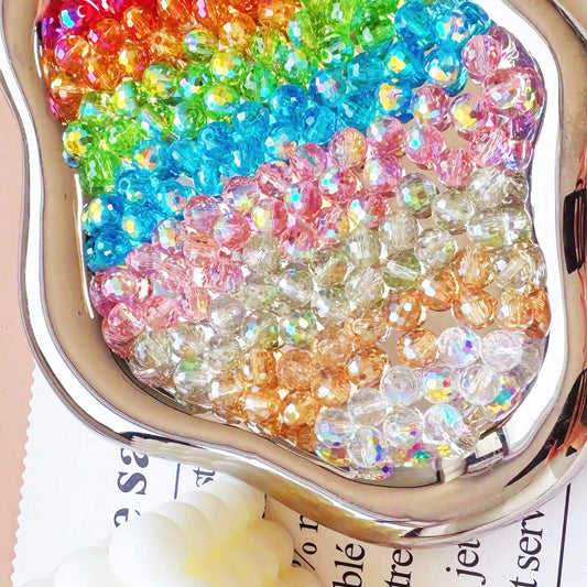 AriDIY Shining Crystal Glass Beads (Mix Hundreds Shapes) -A4🔥Pendant Charm Game🔥