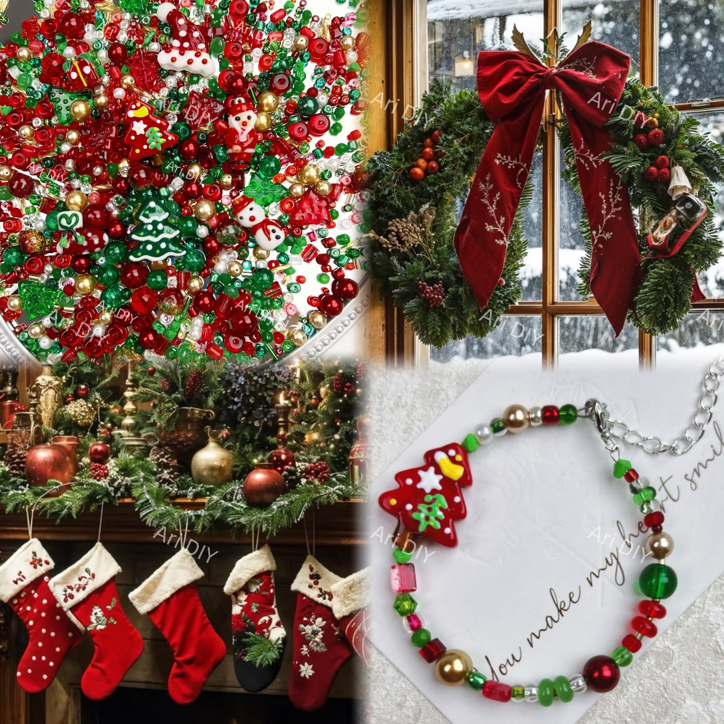 Ari DIY Love & Joy Season（Top Level Seed Beads Color Combination- pack with box）