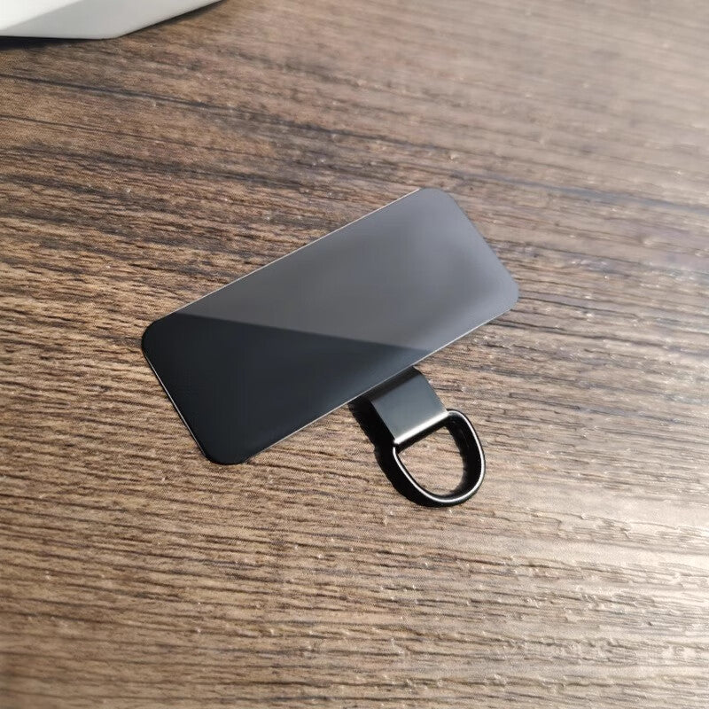 AriDIY 0.2mm ultrathin Metal holder attachment for phone keychains/ won't broke-P7