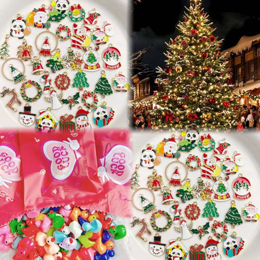AriDIY Christmas Pendent(2pcs/Bag) - A52（Mix packing only)🔥Charm Game🔥