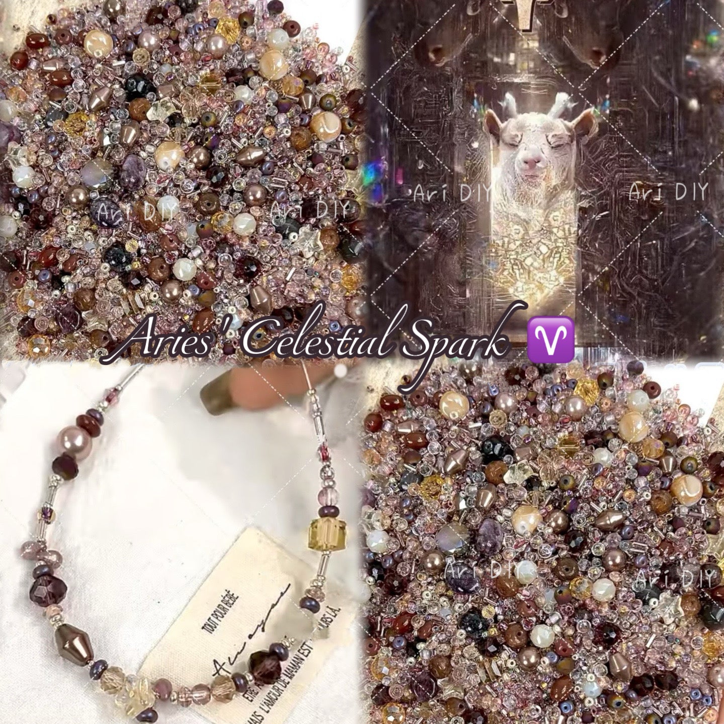 Ari DIY  Limited-The Zodiac Collection/ Top Level Seed Beads Color Combination