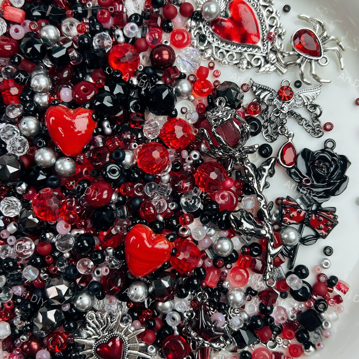 AriDIY Vampire's Kiss（Top Level Seed Beads Color Combination- pack with box）