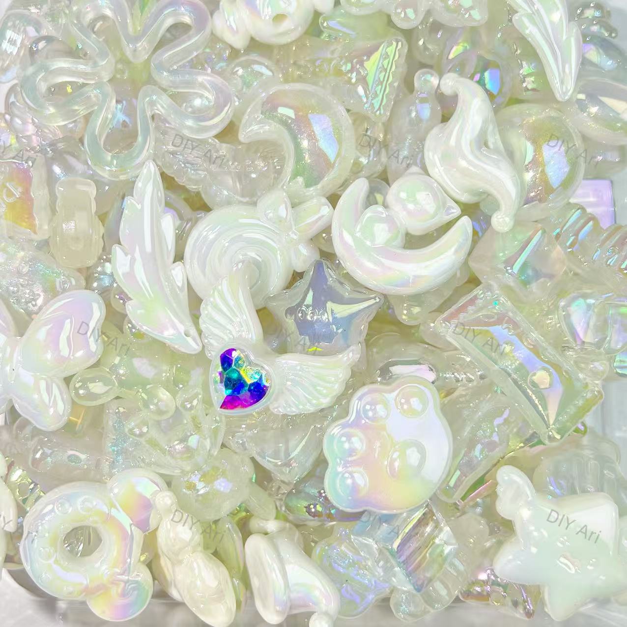 🔥BOGO🔥CLEARENCE🔥Acrylic Beads (Pick by Color)-S25