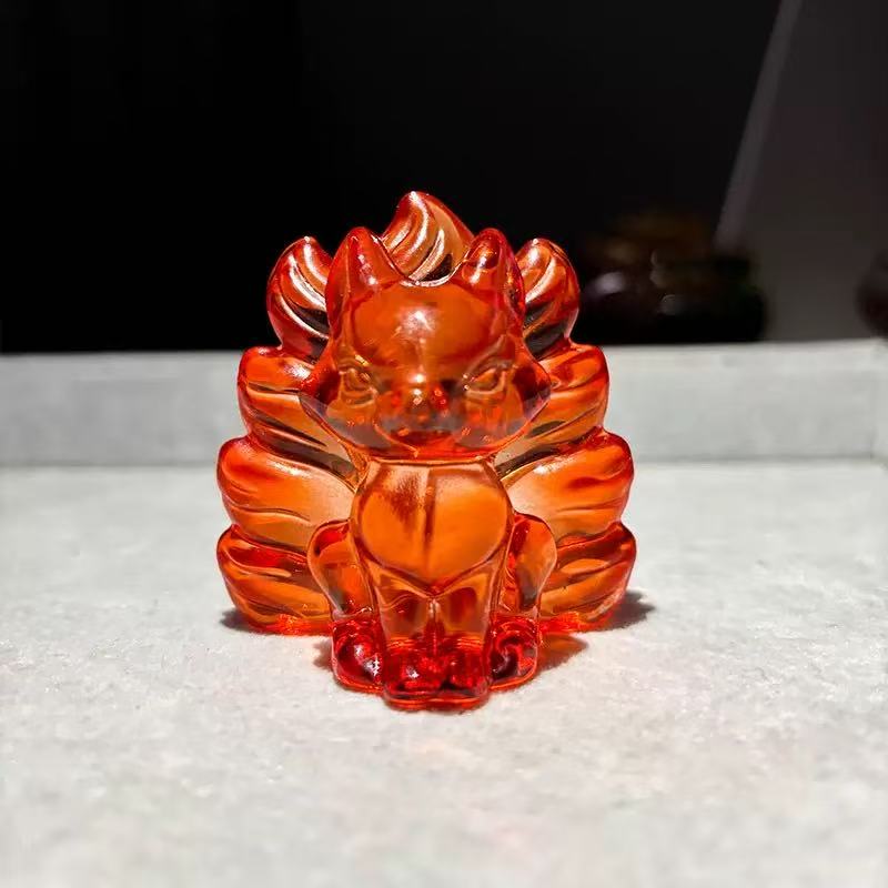 Durable Glass Crystal Nine Tails Fox-1.0(Pick on live)