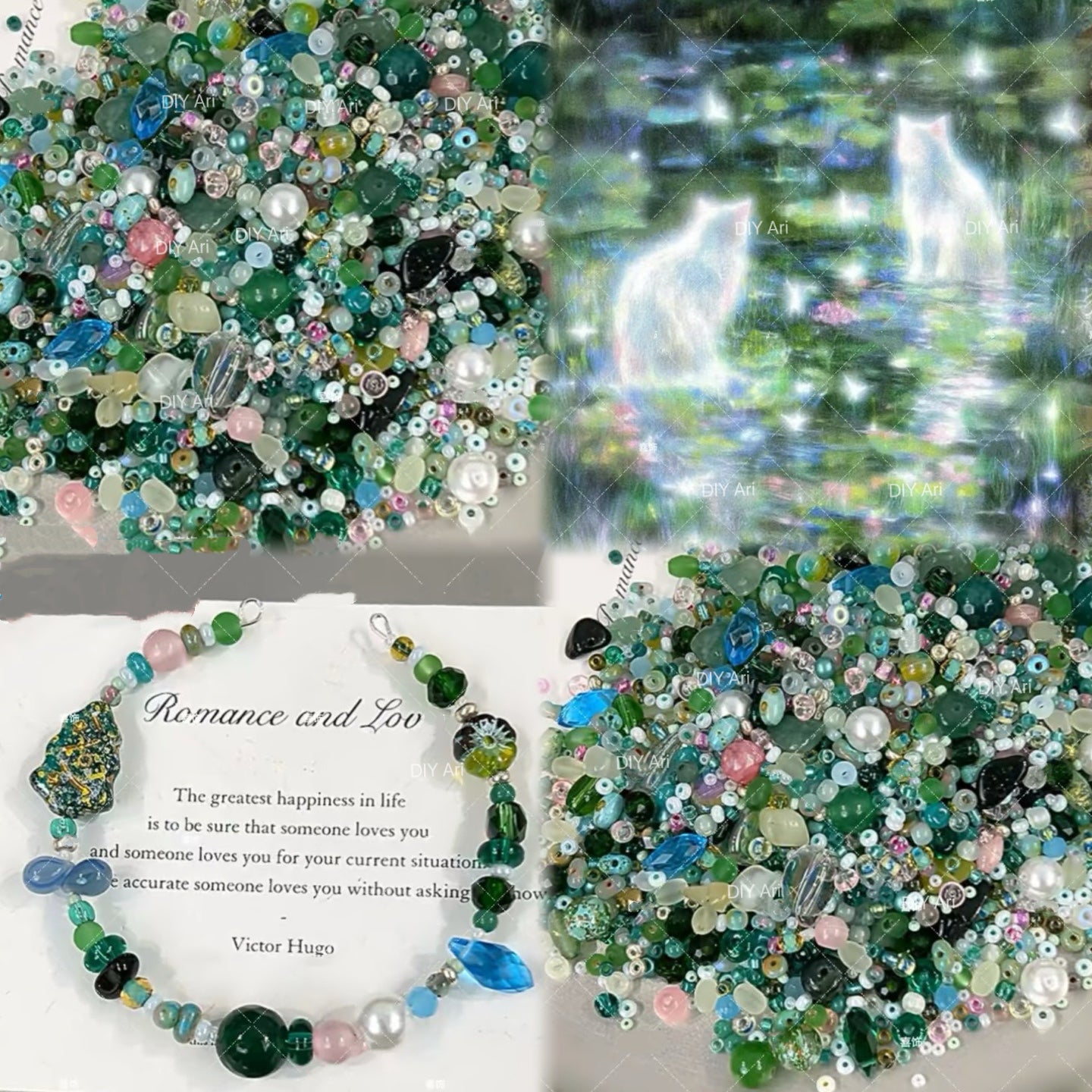 Ari DIY Limited-Lily Pearl Mirage- Top Level Seed Beads Color Combination-C62