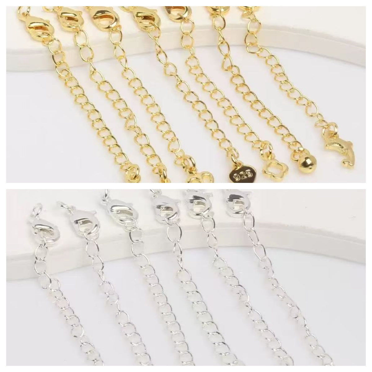 AriDIY Gold and Silver Plating with Alloy Accessories (Shovel in Live)-D1