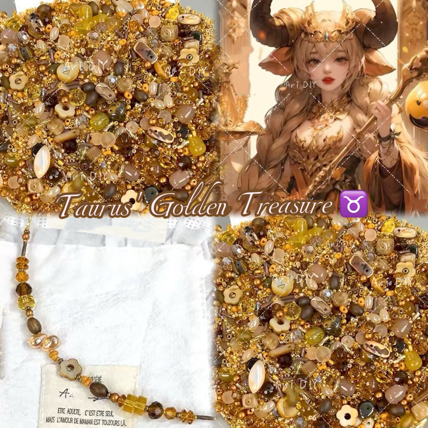 Ari DIY  Limited-The Zodiac Collection/ Top Level Seed Beads Color Combination