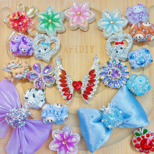 Fancy beads (metal/resin) for beading Pens/ Phone-chains (Get All Different Style)- A14 (1pcs/bag）🔥Pendant Charm Game🔥
