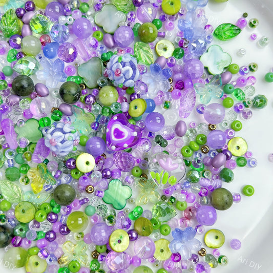 AriDIY Grapevine(seed beads)/（Top Level Seed Beads Color Combination- pack with box）/（Only left 6 oz)）