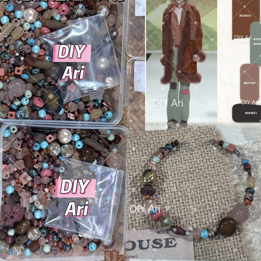 Ari DIY Limited- Fashion Recurrence/ Top Level Seed Beads Color Combination-C75