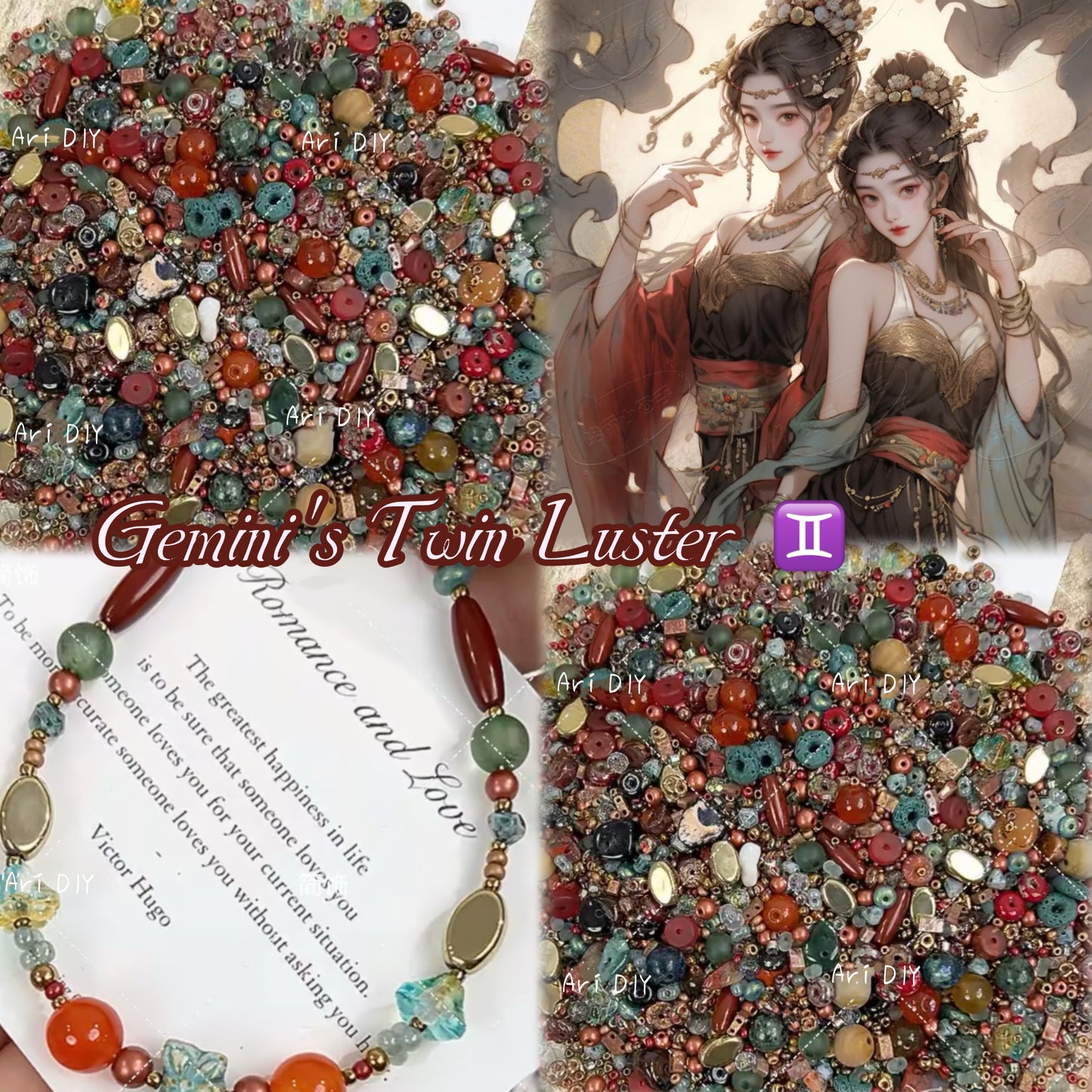 Ari DIY  Limited-The Zodiac Collection/ Top Level Seed Beads Color Combination