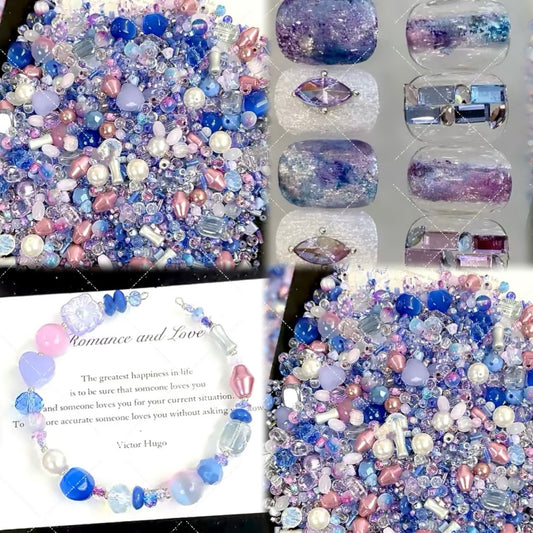 Ari DIY Limited- Glacier Petal/ Top Level Seed Beads Color Combination-C79