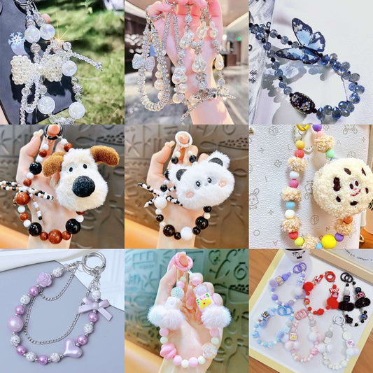 AriDIY Handmade Fashion Phone/Key Chain - A2(Get All Different Style)(Charm Game)